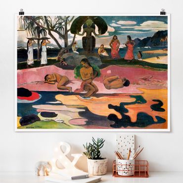 Plakat - Paul Gauguin - Dzień boży