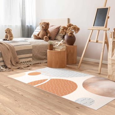 Dywan winylowy - Grafika na dywaniku dla dzieci - Piasek i pustynia
