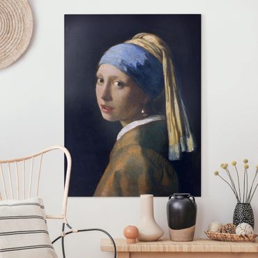 Obraz na płótnie - Jan Vermeer van Delft - Dziewczyna z perłowymi kolczykami