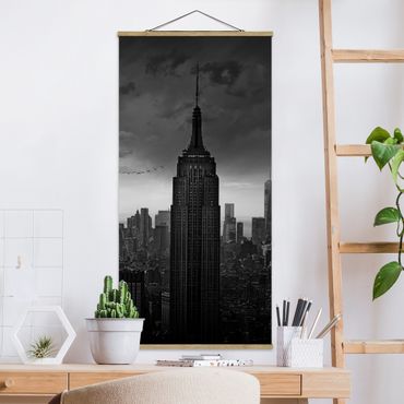 Plakat z wieszakiem - Nowy Jork Widok na Rockefellera