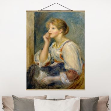 Plakat z wieszakiem - Auguste Renoir - Młoda dziewczyna z listem