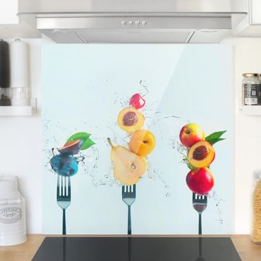 Panel szklany do kuchni - Sałatka owocowa