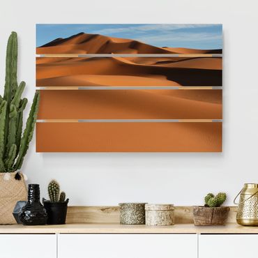 Obraz z drewna - Desert Dunes
