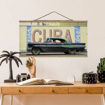 Plakat z wieszakiem - Pokaż mi Kubę
