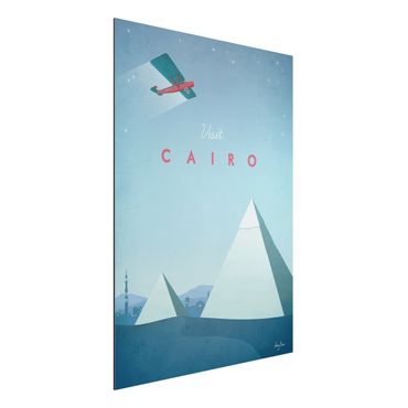 Obraz Alu-Dibond - Plakat podróżniczy - Kair