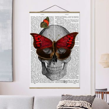 Plakat z wieszakiem - Ciekawe czytanie - Maska motyla