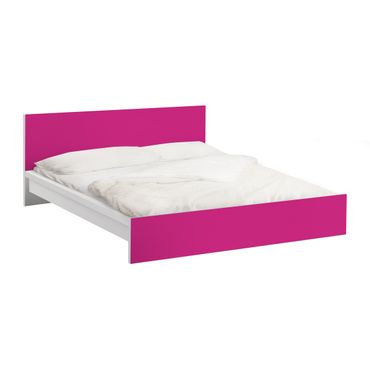 Okleina meblowa IKEA - Malm łóżko 180x200cm - Kolor różowy