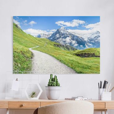 Obraz na płótnie - Grindelwald Panorama