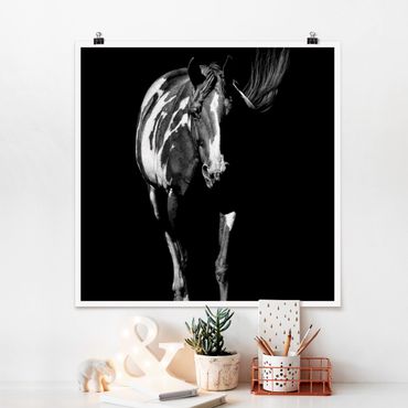 Plakat - Koń przed Czarnym