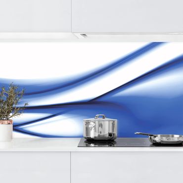 Panel ścienny do kuchni - Niebieski Touch