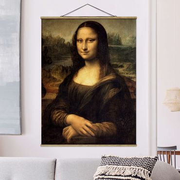 Plakat z wieszakiem - Leonardo da Vinci - Mona Lisa