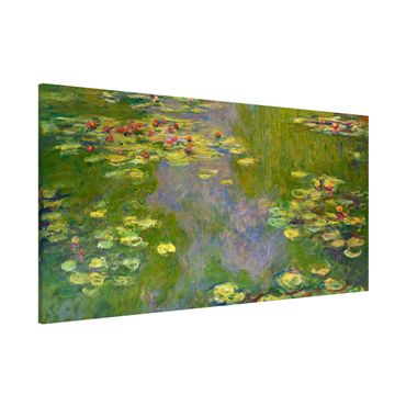 Tablica magnetyczna - Claude Monet - Zielone lilie wodne