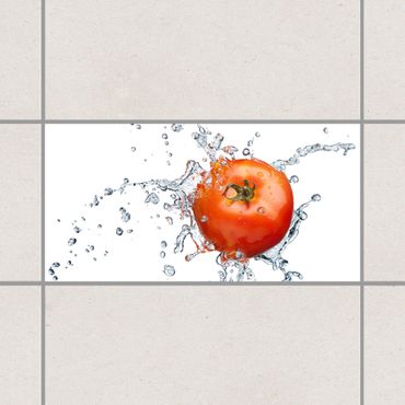 Naklejka na płytki - Świeży pomidor