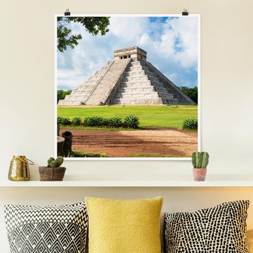 Plakat - Piramida El Castillo
