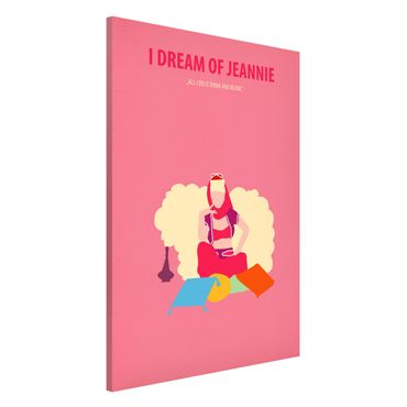 Tablica magnetyczna - Plakat filmowy I dream of Jeannie