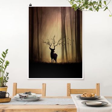 Plakat - Władca lasu