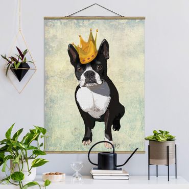 Plakat z wieszakiem - Portret zwierzęcia - Terrier King