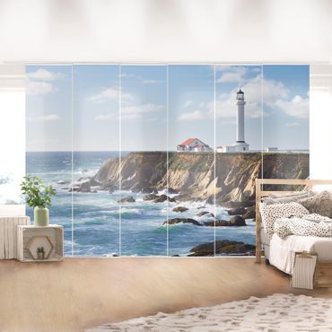 Zasłony panelowe zestaw - Point Arena Lighthouse California
