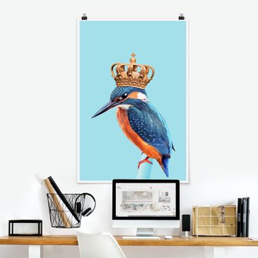 Plakat - Lodowy ptak z koroną