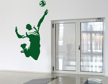 Naklejka na ścianę - Nr UL412 Volleyballer