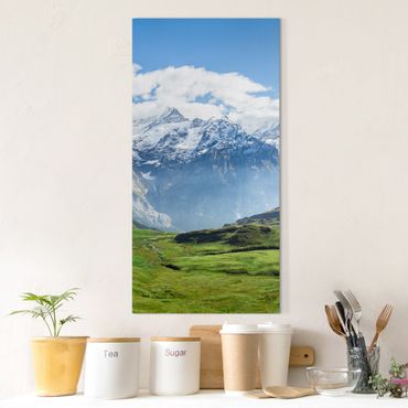 Obraz na płótnie - Szwajcarska panorama alpejska