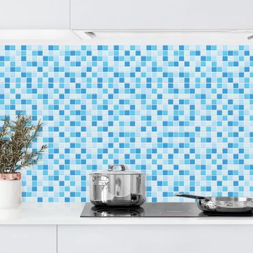 Panel ścienny do kuchni - Płytki mozaikowe Dźwięk morza