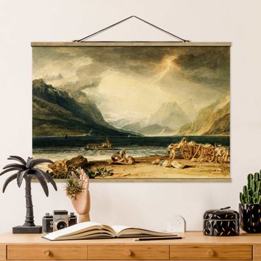 Plakat z wieszakiem - William Turner - Jezioro Thun