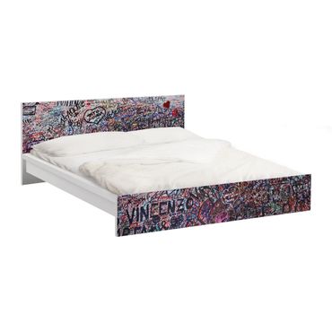 Okleina meblowa IKEA - Malm łóżko 180x200cm - Verona Romeo i Julia