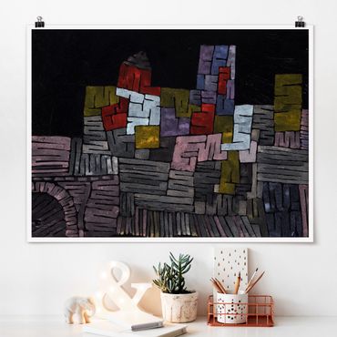 Plakat - Paul Klee - Stara ściana