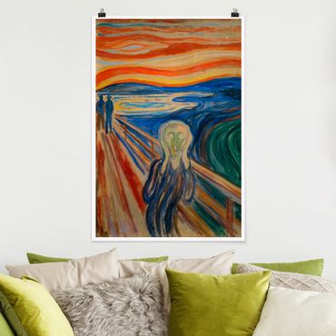 Plakat - Edvard Munch - Krzyk