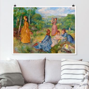 Plakat - Auguste Renoir - Gra w bule