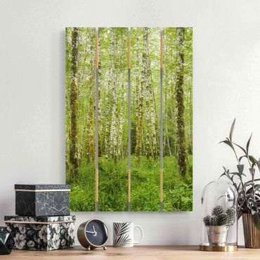 Obraz z drewna - Hoh Rainforest Olympic National Park