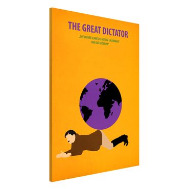 Tablica magnetyczna - Plakat filmowy Wielki dyktator