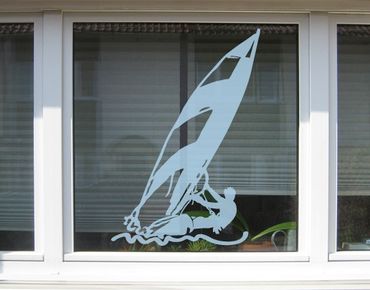 Naklejka na okno - Nr UL213 Windsurfer