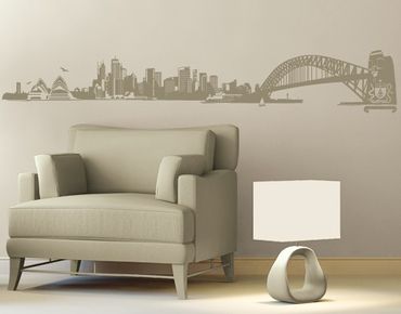 Naklejka na ścianę - Nr FB50 Sydney Skyline XXL