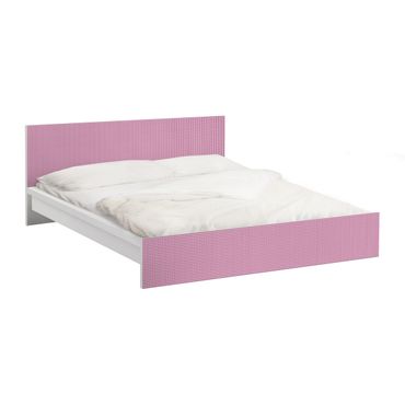 Okleina meblowa IKEA - Malm łóżko 160x200cm - Koc dla lalek