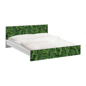 Okleina meblowa IKEA - Malm łóżko 140x200cm - Bluszcz