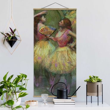 Plakat z wieszakiem - Edgar Degas - Dwie tancerki