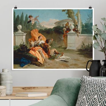 Plakat - Giovanni Battista Tiepolo - Rinaldo i Armida