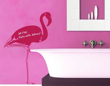 Naklejka na ścianę - Nr IS48 Flamingo