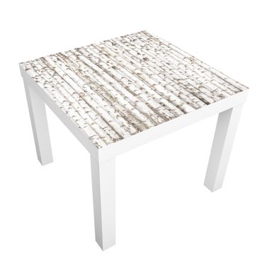 Okleina meblowa IKEA - Lack stolik kawowy - Nr YK15 Ściana brzozowa