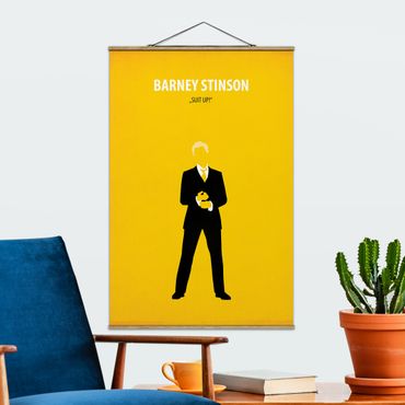 Plakat z wieszakiem - Plakat filmowy Barney Stinson