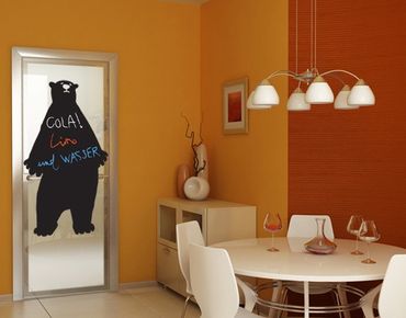 Naklejka na ścianę - Nr UL711 Niedźwiedź