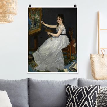 Plakat - Edouard Manet - Eva Gonzalès