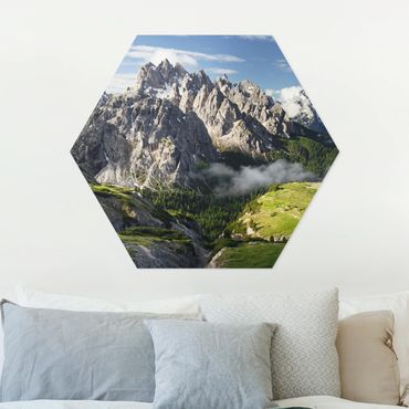 Obraz heksagonalny z Forex - Alpy Włoskie