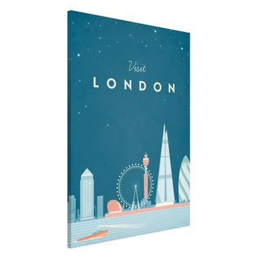 Tablica magnetyczna - Plakat podróżniczy - Londyn