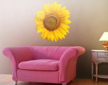 Naklejka na ścianę - Nr 498 Kwiat słonecznika