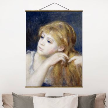 Plakat z wieszakiem - Auguste Renoir - Głowa dziewczynki