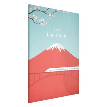 Tablica magnetyczna - Plakat podróżniczy - Japonia