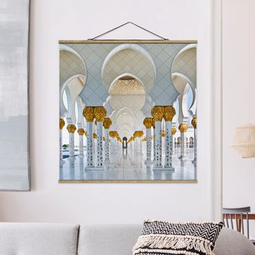 Plakat z wieszakiem - Meczet w Abu Dhabi